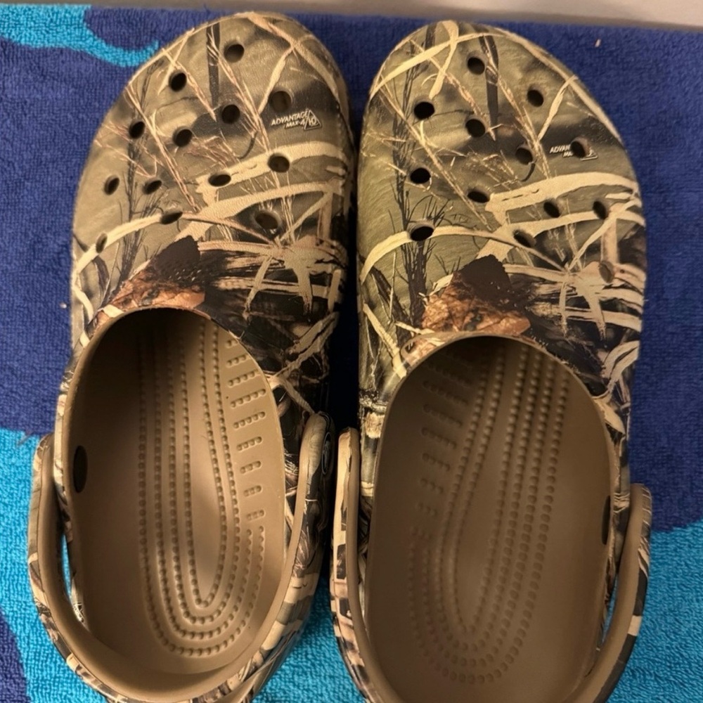 Camouflage Crocs